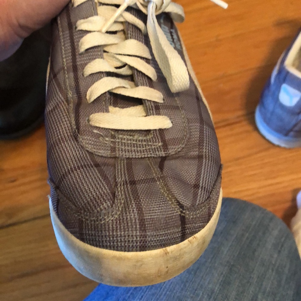 Plaid Puma sneakers - Picture 6 of 8